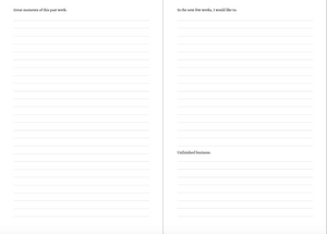 [WHOLESALE SAMPLE] JOURNAL: seasonal transitions